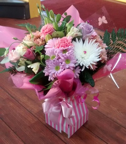 floral candy box