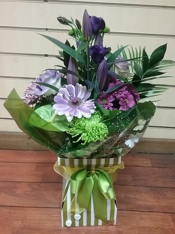 green and purple delight